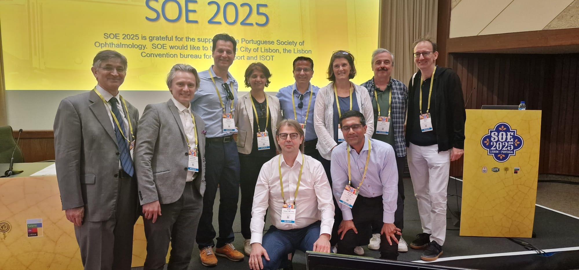 Société d’ophtalmologie Européenne 2025 à Lisbonne