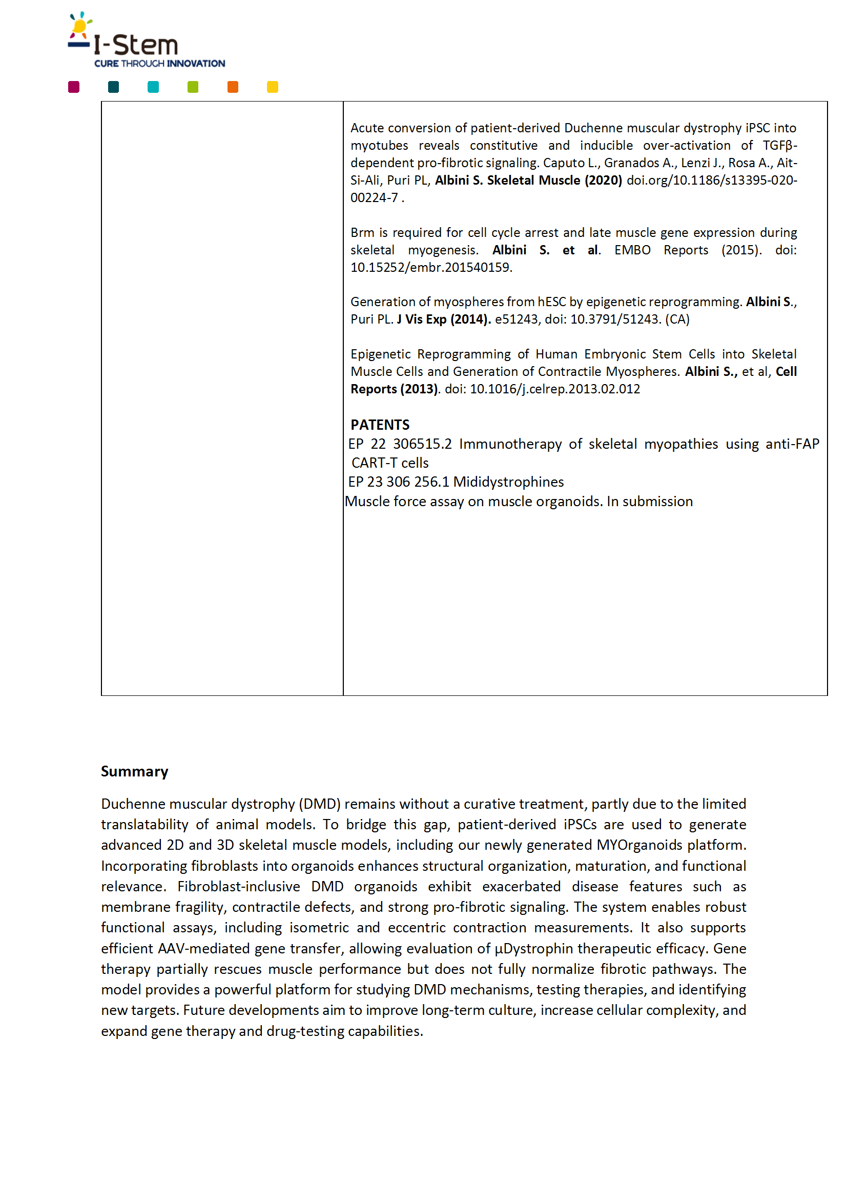 Séminaire du jeudi, dr Albini page 3